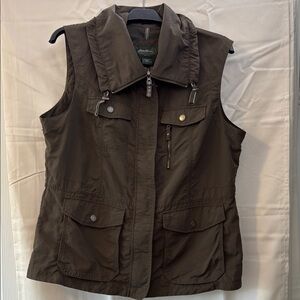 Eddie Bauer Dark Green Utility Vest